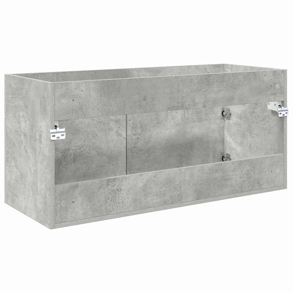 Waschbeckenunterschrank Beton Grau