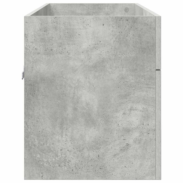 Waschbeckenunterschrank Beton Grau