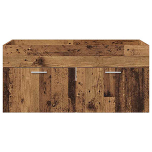 Waschbeckenunterschrank Altholz Optik