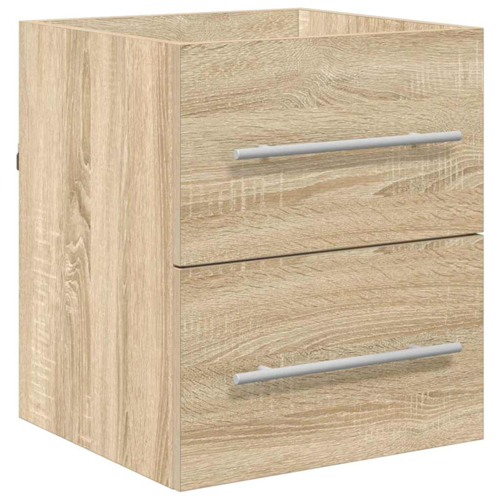 Waschbeckenunterschrank Sonoma-Eiche 38,5 cm