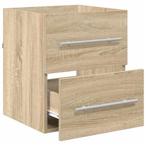 Waschbeckenunterschrank Sonoma-Eiche 38,5 cm