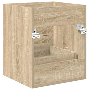 Waschbeckenunterschrank Sonoma-Eiche 38,5 cm