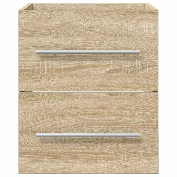 Waschbeckenunterschrank Sonoma-Eiche 38,5 cm