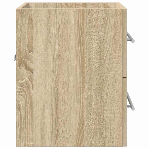 Waschbeckenunterschrank Sonoma-Eiche 38,5 cm