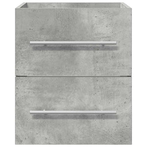 Waschbeckenunterschrank Beton Grau 38,5x41x48cm