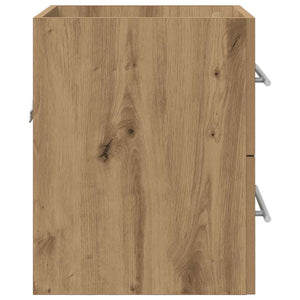 Waschbeckenunterschrank Artisan-Eiche 38,5 cm