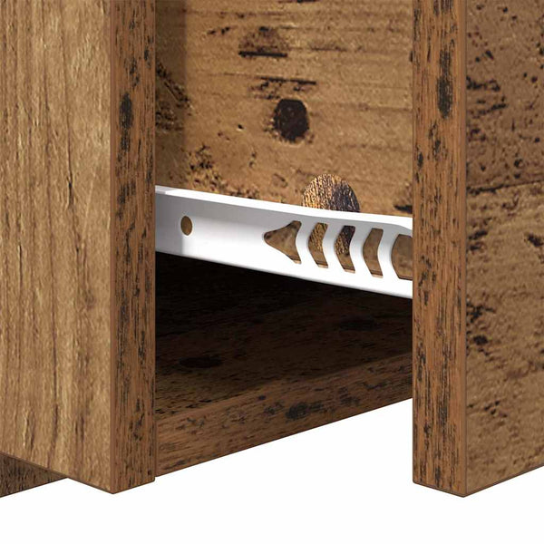Wandmontierte Nachttische, 2er-Set