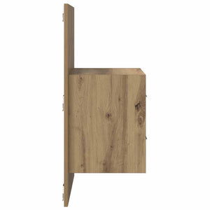Wand-Nachttisch Artisan Eiche 2er-Set