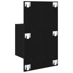Wand-Nachttisch 2er-Set, Eichen-Optik