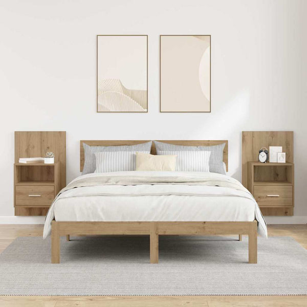 Nachttisch 2er Set Artisan Eiche
