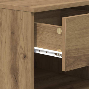 Bettschrank 2er Set Artisan-Eiche