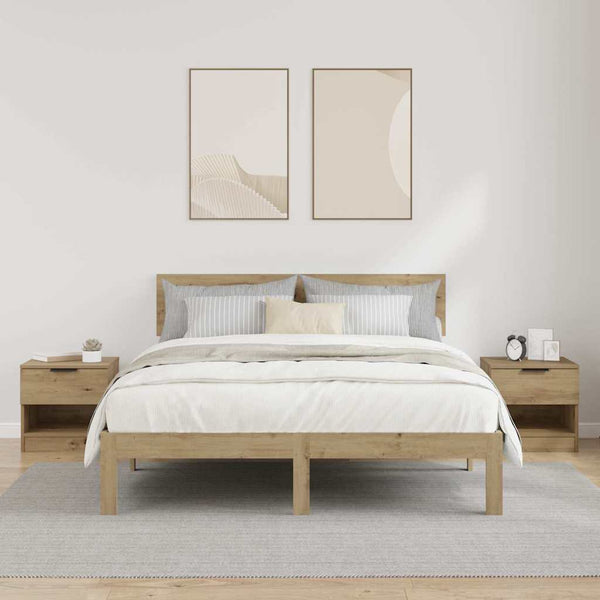 Bettschrank 2er Set Artisan-Eiche