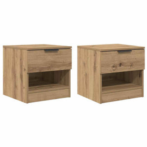 Bettschrank 2er Set Artisan-Eiche