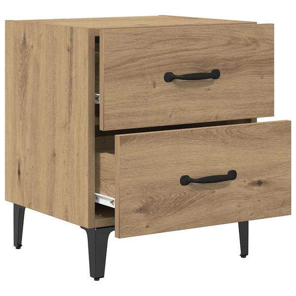 Bettschrank 2er-Set Artisan Eiche