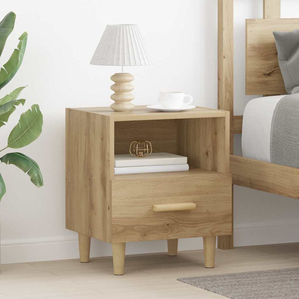 Nachttisch 2er Set Eiche 40x35x47cm
