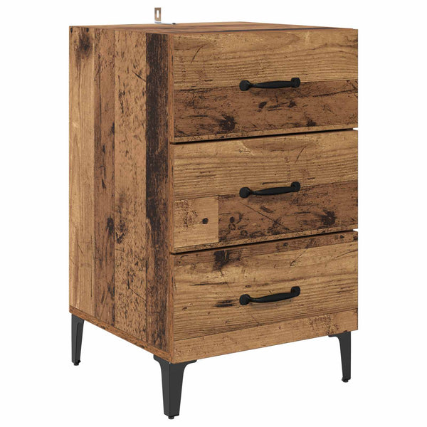 Nachttisch Altholz 40x40,5x66cm