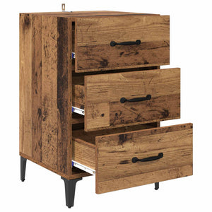 Nachttisch Altholz 40x40,5x66cm