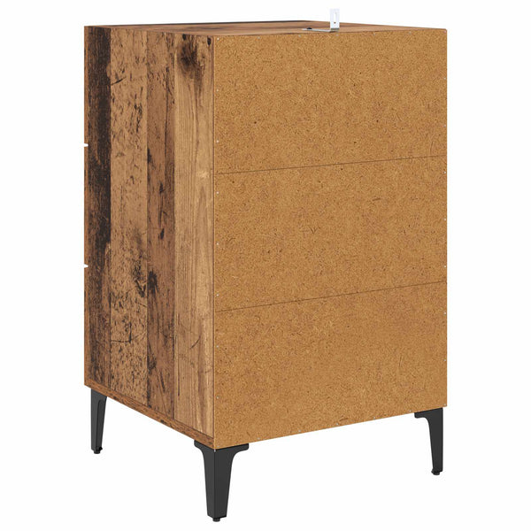 Nachttisch Altholz 40x40,5x66cm