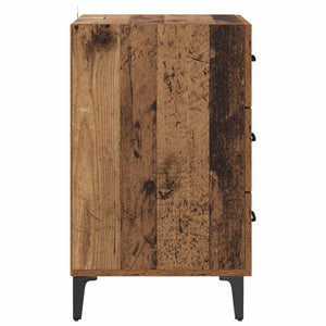 Nachttisch Altholz 40x40,5x66cm