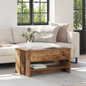 Couchtisch Altholz 80x50 cm