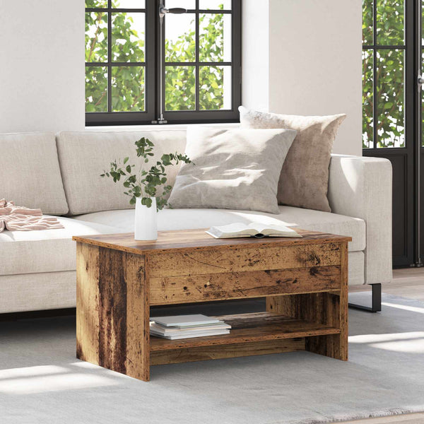 Couchtisch Altholz 80x50 cm