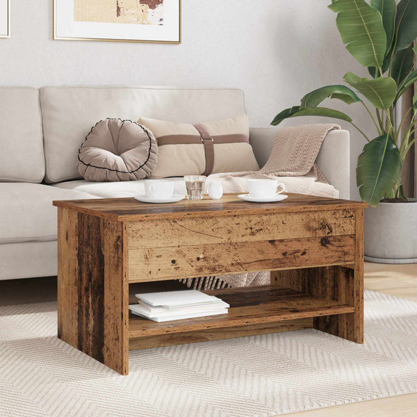 Couchtisch Altholz 80x50 cm