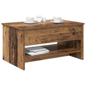 Couchtisch Altholz 80x50 cm