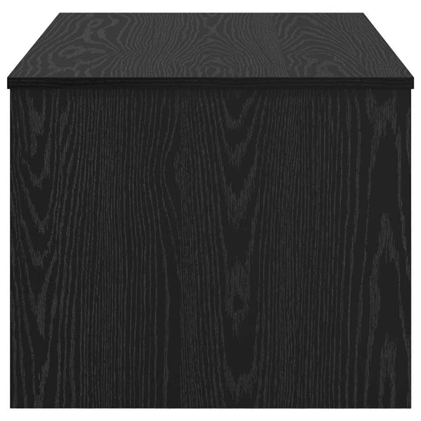 Couchtisch Schwarz Eichenoptik 80 cm