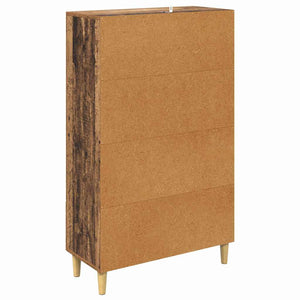 Highboard Altholz mit Schubladen 70x31x115cm