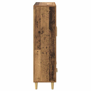 Highboard Altholz mit Schubladen 70x31x115cm