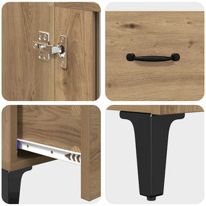 Highboard Artisan Eiche 70x31x115cm
