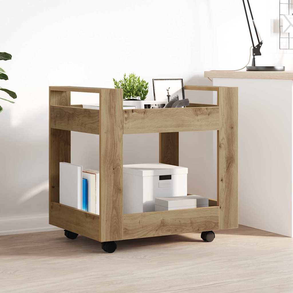 Schreibtischwagen Artisan Eiche 60x45x60cm