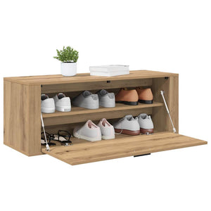Schuhschrank Artisan Eiche 100cm