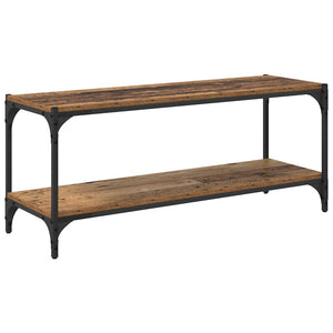 TV-Schrank Altholz & Eisen 100x33x41cm