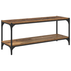 TV-Schrank Altholz & Eisen 100x33x41cm