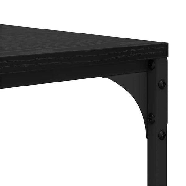 Couchtisch Schwarz Eiche 100x50 cm