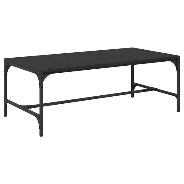 Couchtisch Schwarz Eiche 100x50 cm