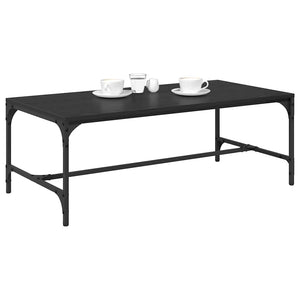 Couchtisch Schwarz Eiche 100x50 cm