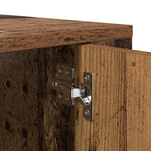 Wandmontiertes TV-Regal Altholz 80cm