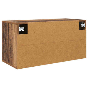 Wandmontiertes TV-Regal Altholz 80cm