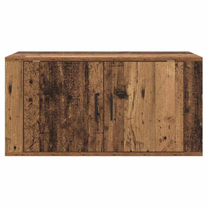 Wandmontiertes TV-Regal Altholz 80cm