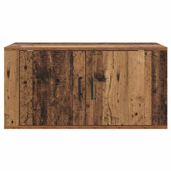 Wandmontiertes TV-Regal Altholz 80cm