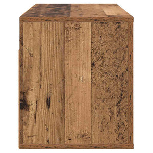 Wandmontiertes TV-Regal Altholz 80cm