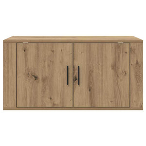 Wandmontiertes TV-Regal Artisan-Eiche 80cm