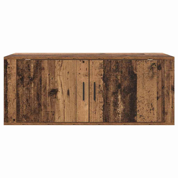 Wandmontiertes TV-Regal Altholz 100cm