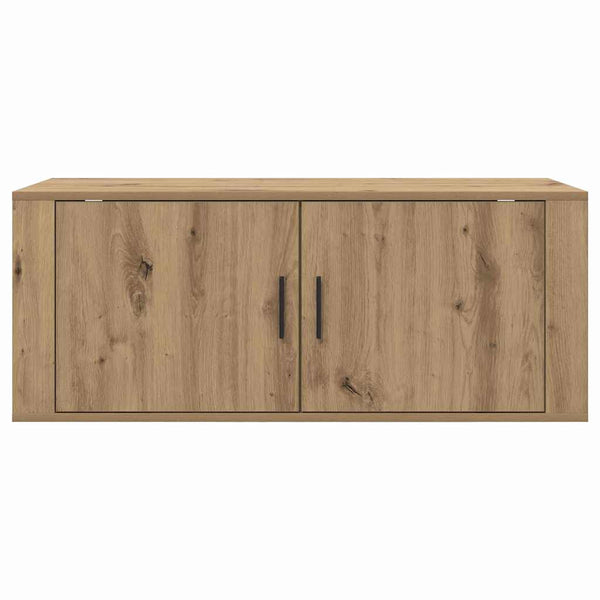 Wandmontiertes TV-Regal Artisan Eiche 100cm