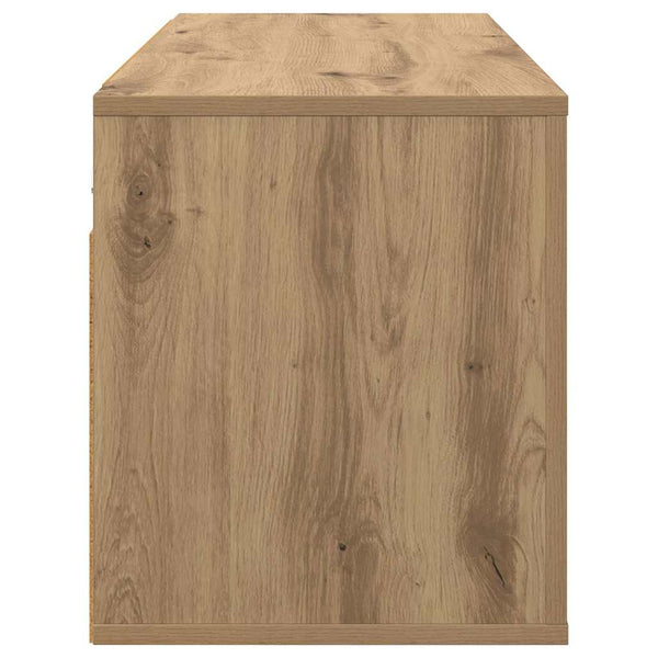 Wandmontiertes TV-Regal Artisan Eiche 100cm
