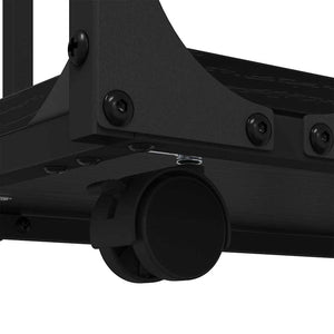 Beistelltisch Schwarz Eichen-Optik mit Regal