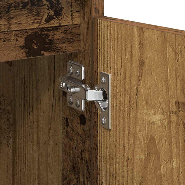 Sideboard Altholz & Eisen 60x35x70cm