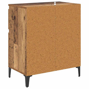 Sideboard Altholz & Eisen 60x35x70cm